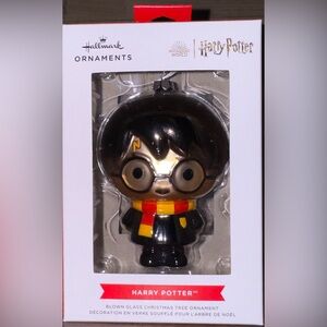 Super Cute 🥰 Harry Potter Christmas Ornament, Blown Glass -NEW